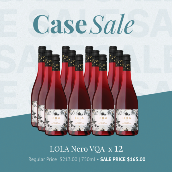 12 Cases of the LOLA Nero Red VQA